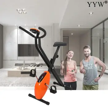 

2020 Indoor Cycling Bike Home Workout Exercise Spinning Static Folding Bike Fitness Trainer Gym Equ for Female Women Fit Durable