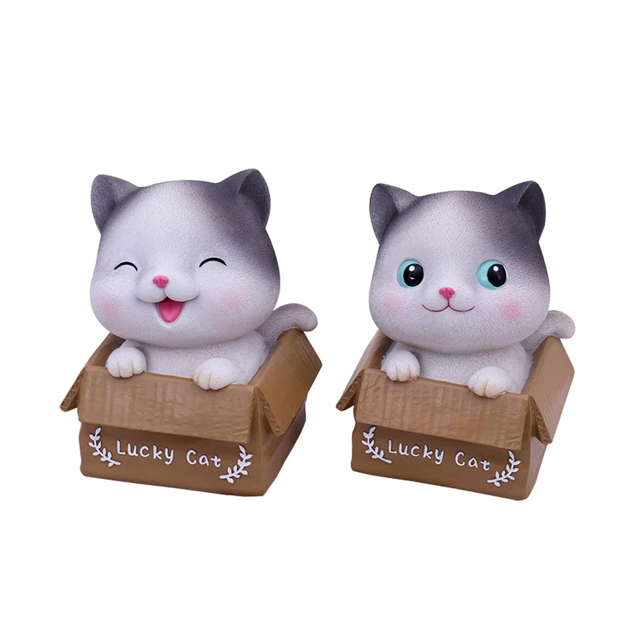 Персональный Копилка кошка мультфильм аниме копилка животное спасательная для