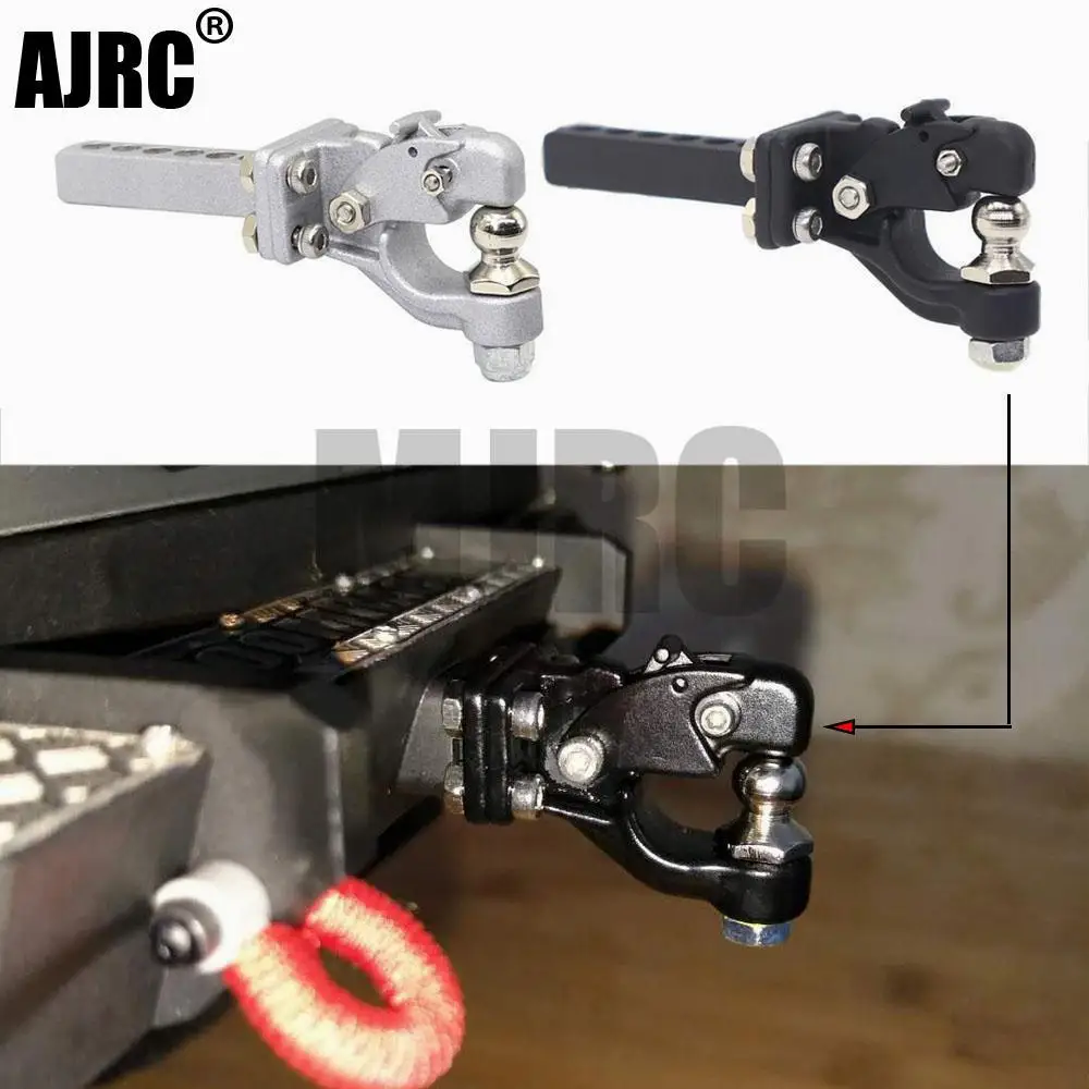 Drop-Hitch-Receiver Traxxas Trx4 Rc Crawler D90-Upgrade-Parts Axial Scx10ii Car-Metal