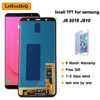 

New incell LCD For Samsung J8 2018 J810 LCD Display Touch Screen Digitizer For Samsung Galaxy J8 2018 J810 J810F J810Y Assembly