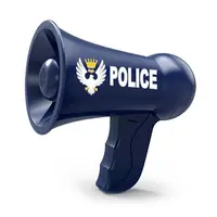 Megaphone for Kids Pretend Props for Kids Children Voice Changer Officer ToysFireman Hat Costume 2