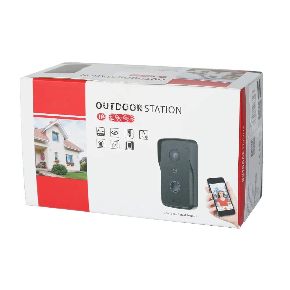 DH logo Multi-language VTO2111D-P-S2 802.3af PoE IP Villa DoorbellVideo intercomDoor PhoneP2P CloudDoor Station