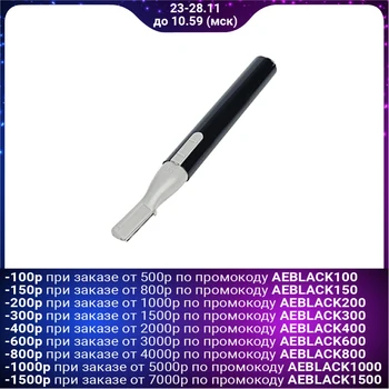 

Electric trimmer for hair removal LuazON LEP-06, 1 * AAA (not included), brush, black 1928926