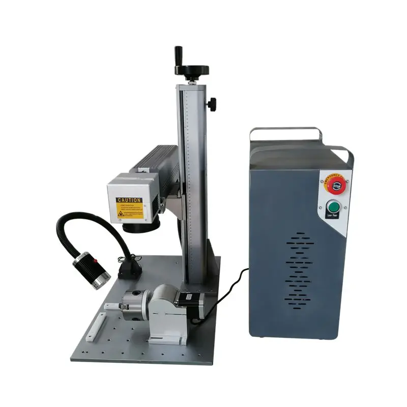 

China direct supply 20W portable mini fiber laser marking machine metal engraving