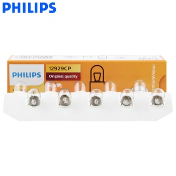 

10PCS Philips T4W 12V 4W BA9s PG13 Premium Vision Original Auto Interior Light Side Indicator Lamp License Plate Light 12929CP