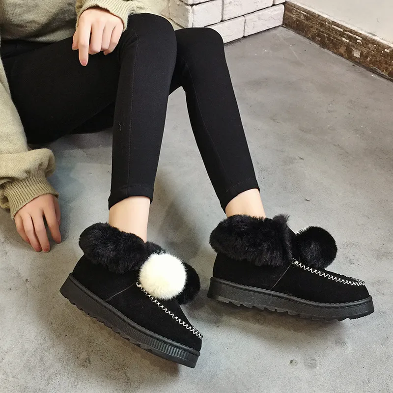 Diweini/короткие ботинки из овечьей кожи; зимние ботинки на овечьем меху; натуральная шерсть; ботильоны на плоской подошве; студенческие зимние женские ботинки; N255