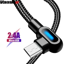 2.4A Fast Charging Micro USB Cable For Samsung s6 s7 HTC LG SONY Android Mobile Phone Cables Charger Data Cable Microusb Cord