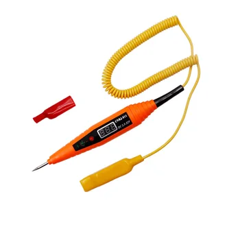 

Voltage Test Pen Electric Probe Detector LED Light Metal Equipment 1pc Auto