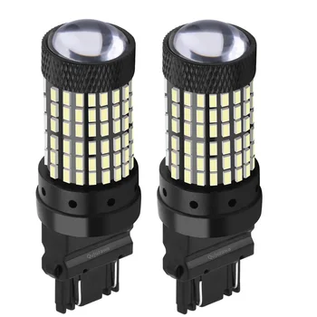 

2PCS T25 3157 3156 P27/7W P27W Super Bright 1600lm LED Car Brake Bulbs Auto Turn Signals Lamp Daytime Running Lights Red Yellow
