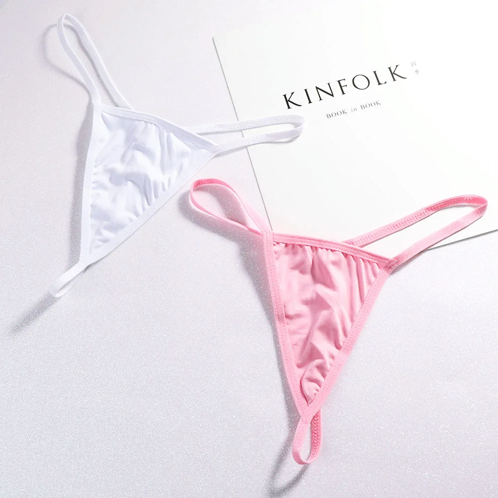 5Colors New Fashion Sexy G-String Bikini Women Panties Thongs Low Waist Panties Underwear T-back High Quality
