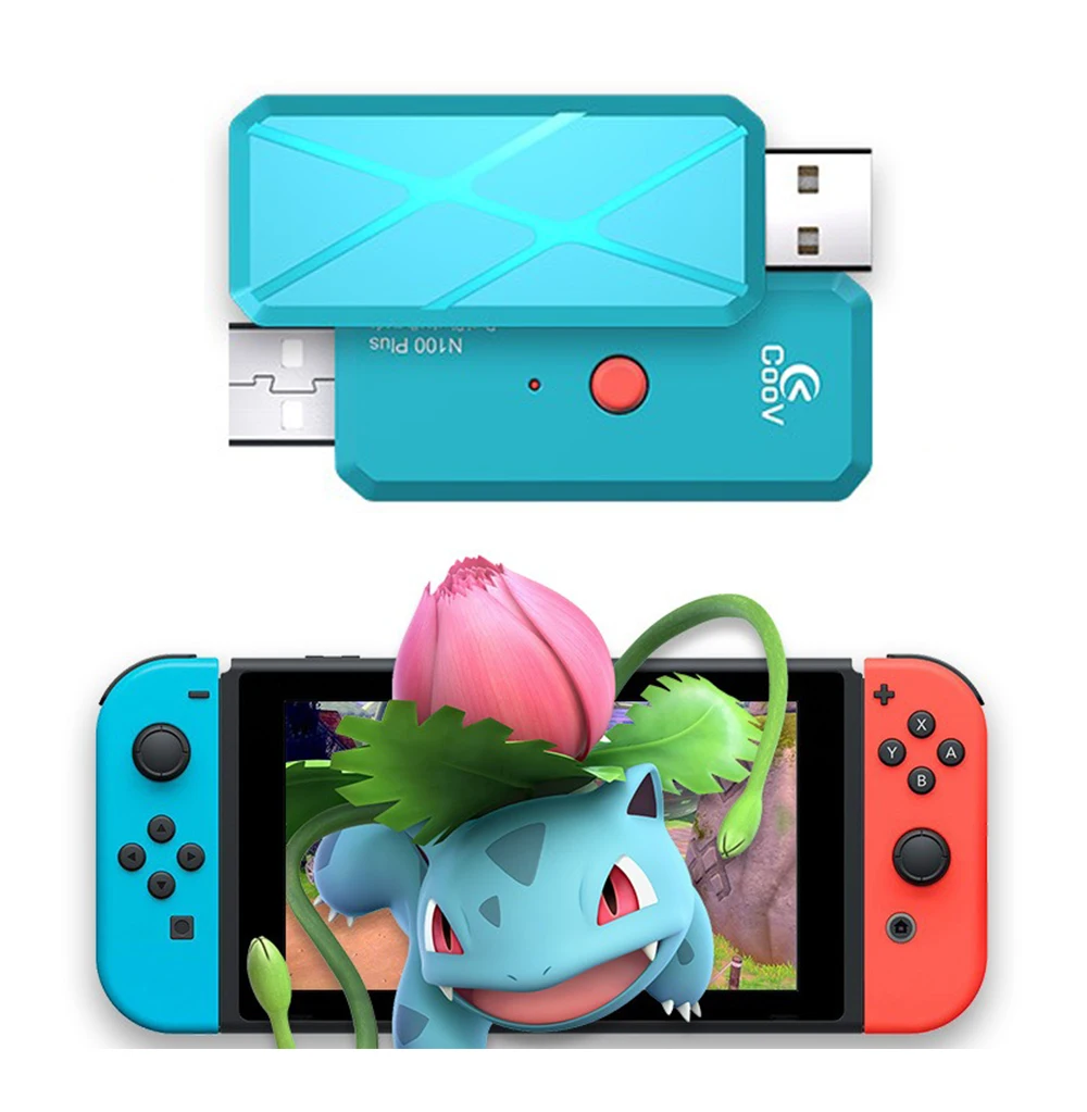 20 шт./лот Coov N100 для PS3/PS4/Xbox 360/Xbox One на Nintendo Switch NS USB контроллер конвертер адаптер