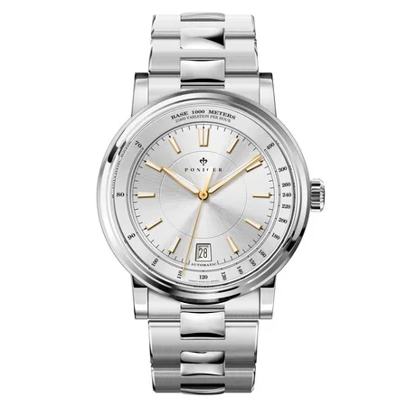 automatic watch p4 mens watches,man automatic wrist watch PONIGER vogue wristwatch 50m waterproof men business mechanical analog relogio masculino - Цвет: automatic watch p4