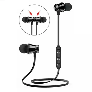 

XT11 Wireless Bluetooth Earphone Stereo Sports Earbuds Magnetic Wireless in-ear Headset with Mic Hands-free For IPhone 7 Samsung