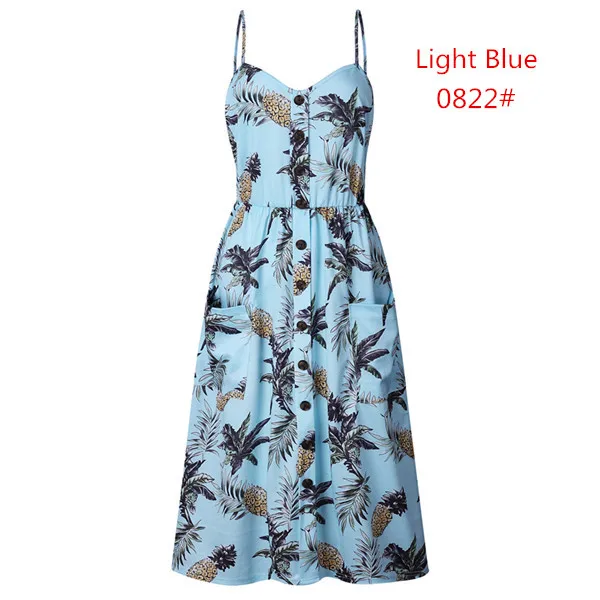 0822 Blue Сексуальное женское платье в стиле бохо с коротким рукавом и принтом, длинное платье, вечерние платья подружек невесты, длинное женское платье - Цвет: 0822 Blue