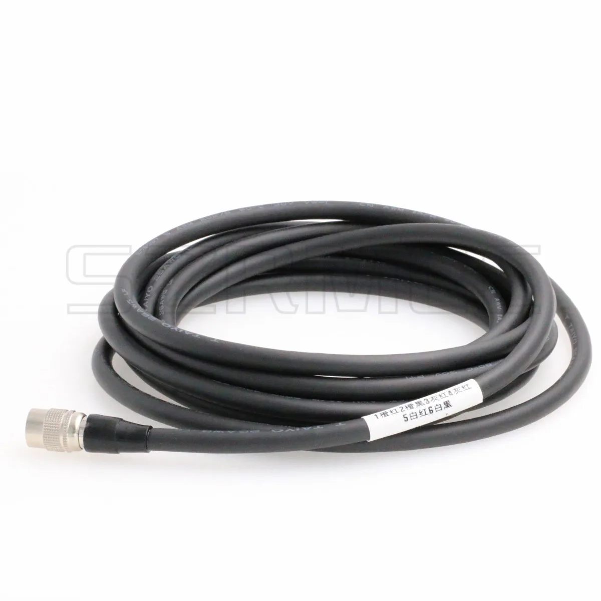 SZRMCC Hirose 6 pin Male to Flying Lead IO Trigger Power Cable for Basler GIGE CCD Cameras 5m SZRMCC Hirose 6 pin Male to Flying Lead IO Trigger Power Cable for Basler GIGE CCD Cameras 5m