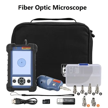 

Fiber Optic Microscope Connector Inspection Video Optical Fiber Inspection Probe and Display