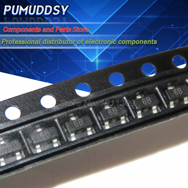 100PCS BC817 25 SOT23 817 SOT 23 SMD 6B IC|Транзисторы| |