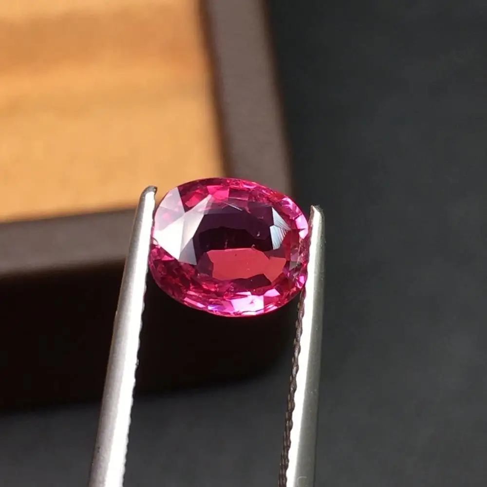 L403 розовый сапфир 1.51ct падпарадша натуральный ненагреваемый свободные