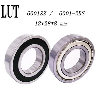 

10pcs 6001ZZ 6001 2RS 6001RS 6001Z 6001 deep groove ball bearing 12x28x8mm 6001rs bearing 6001 bearing ABEC-5 Free Shipping