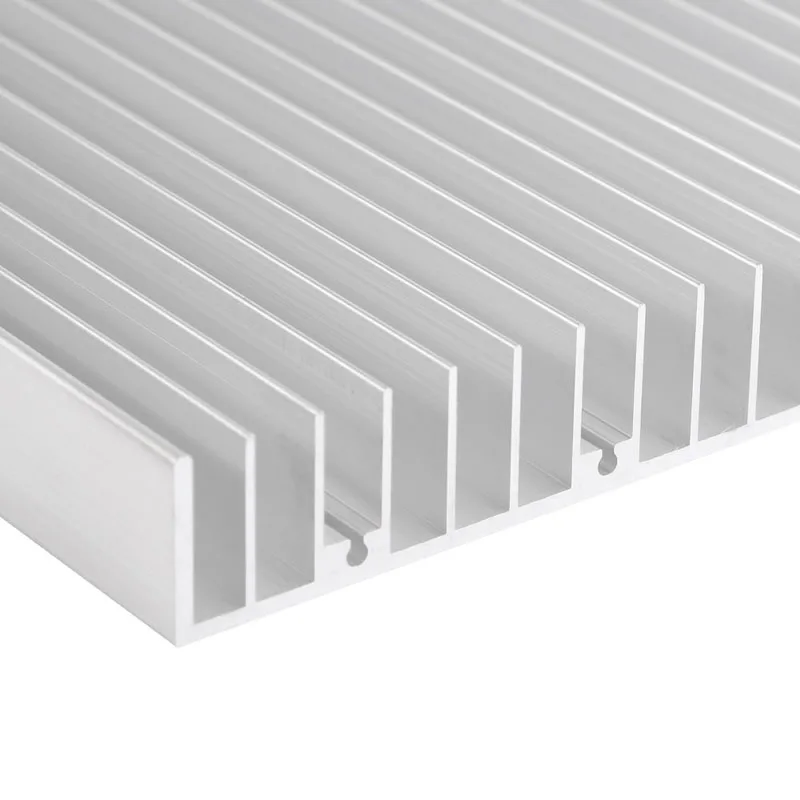 Dissipador de Calor de Alumínio para Luz Led Refrigerador do Radiador Fin para Amplificador de Alta Potência Chip ic 8x3w 20x1w 140x20x30 mm 150 mm - Imagem 5