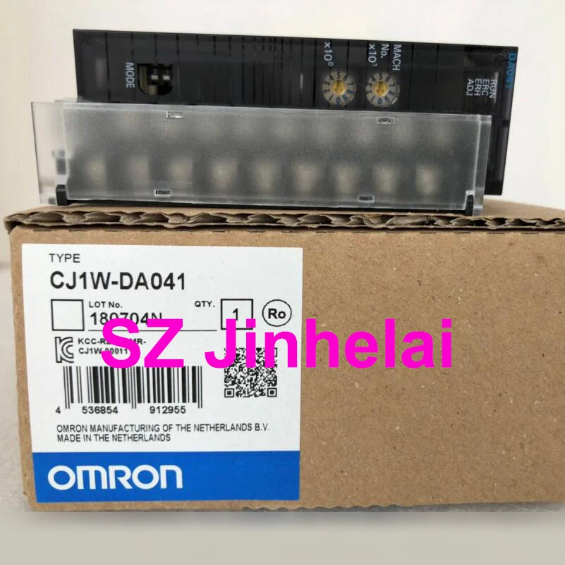 OMRON CJ1W-DA041 Аутентичные оригинальный аналоговый выход блок