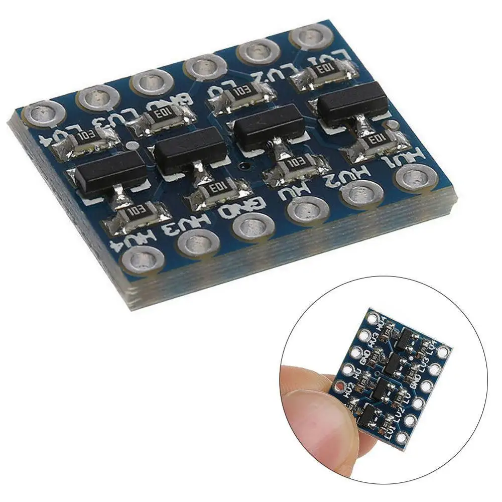 

5PCS IIC I2C Logic Level Converter Bi-Directional Board Module 5V 3.3V DC Module For Arduino With Pins High Low Voltage