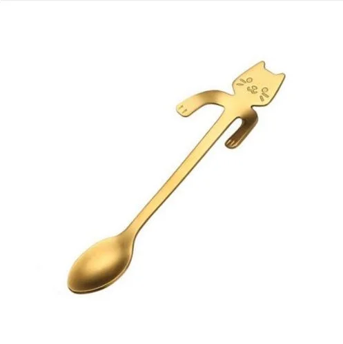 Tea Milk Mixer Coffee Mix Spoon Stainless Steel Spoon Scoop Metal Spoons