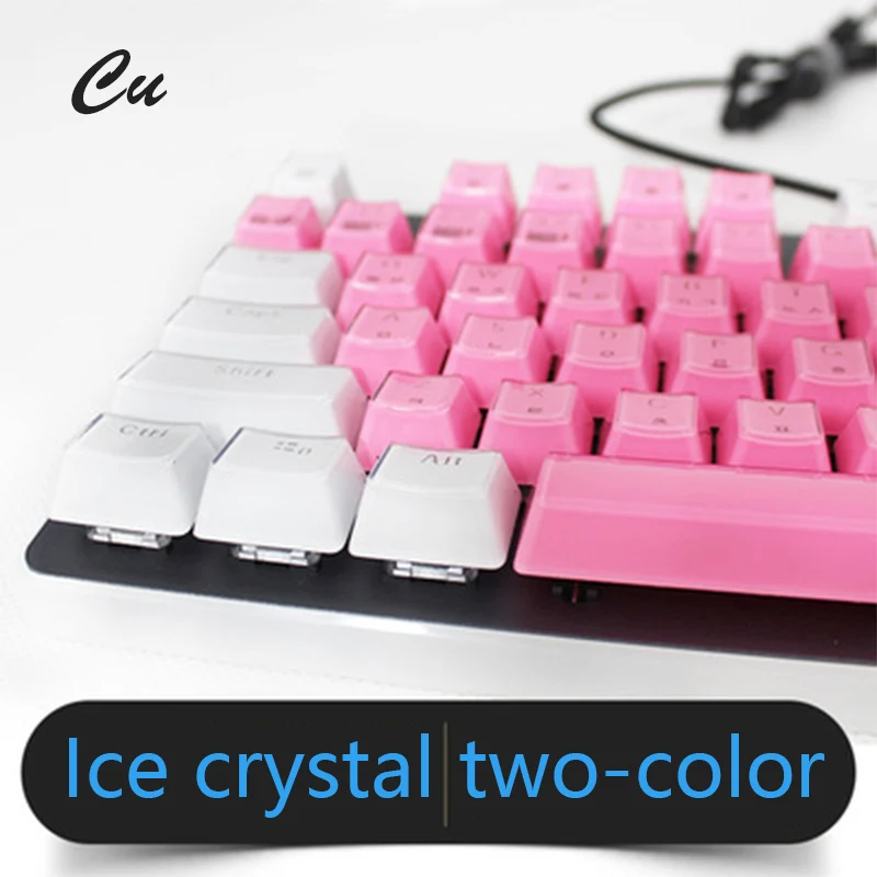 Хрустальный край дизайн ключ крышка s для Cherry MX механическая клавиатура с подсветкой 104 клавиша