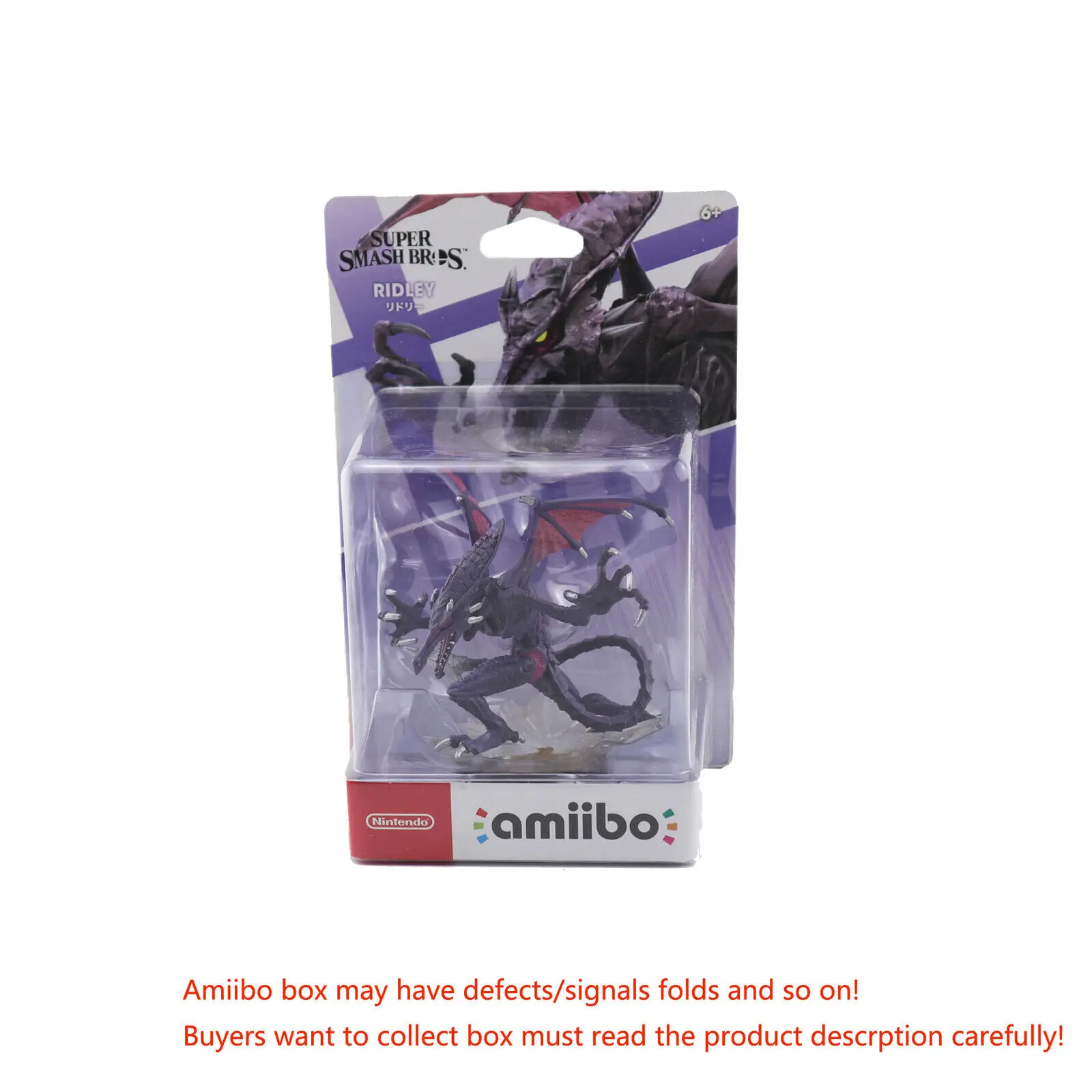 Фигурка Amiibo Super Smash Bros. Серия Для nintendo переключатель Фирменная Новинка - Цвет: Ridley