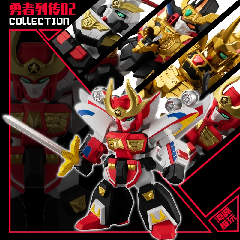 Фигурка героя Bandai FW из серии храбрости оригинальная экшн-фигурка короля браверов