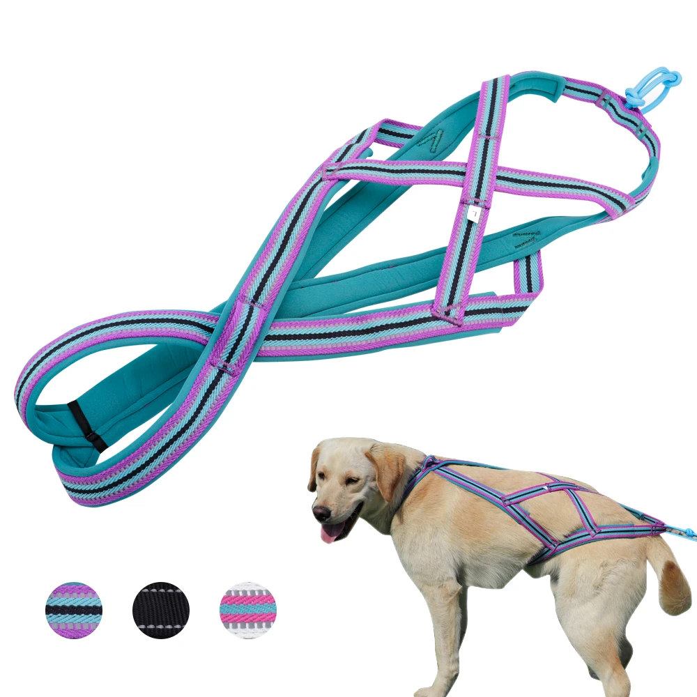 ペットそりハーネス犬引っ張るmushing 裏ハーネス犬の訓練のため作業運動そりskijoring Scootering 首輪 Aliexpress