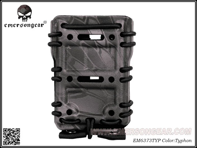 TYP Emersongear Emerson g-код Mag Чехол g-код стиль Крепежный элемент для магазина 5,56 мм тактическая винтовка пистолет сумка для запасного магазина быстроэластичная - Цвет: TYP