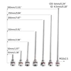 Thermowell – acier inoxydable, filetage m10 x 1.5, od6 mm, pour capteur de température ► Photo 1/6