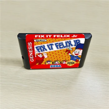 

Fix it Felix JR - 16 bit MD Games Cartridge For MegaDrive Genesis console