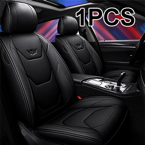 HOUSSES DE SIEGE POUR OPEL ASTRA - Housse Avant Siège Du Conducteur - Premium Carrés Noirs Bande