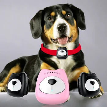 GT011 gpsペットトラッカー猫犬の首輪デバイスペットトラッカーgpsロケータ防水トラッカー