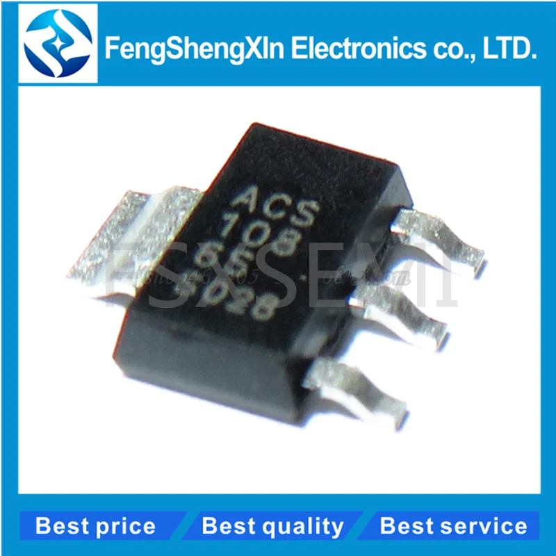 10 шт./лот ACS108 6SN TR SOT 223 ACS1086S 108 6S|Интегральные схемы| |