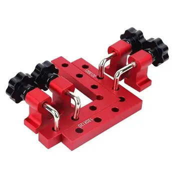 

3/6pcs Woodworking Right Angle Positioning Clamps Auxiliary Positioner Corner Clamping Tools Aluminium Alloy Corner Ruler