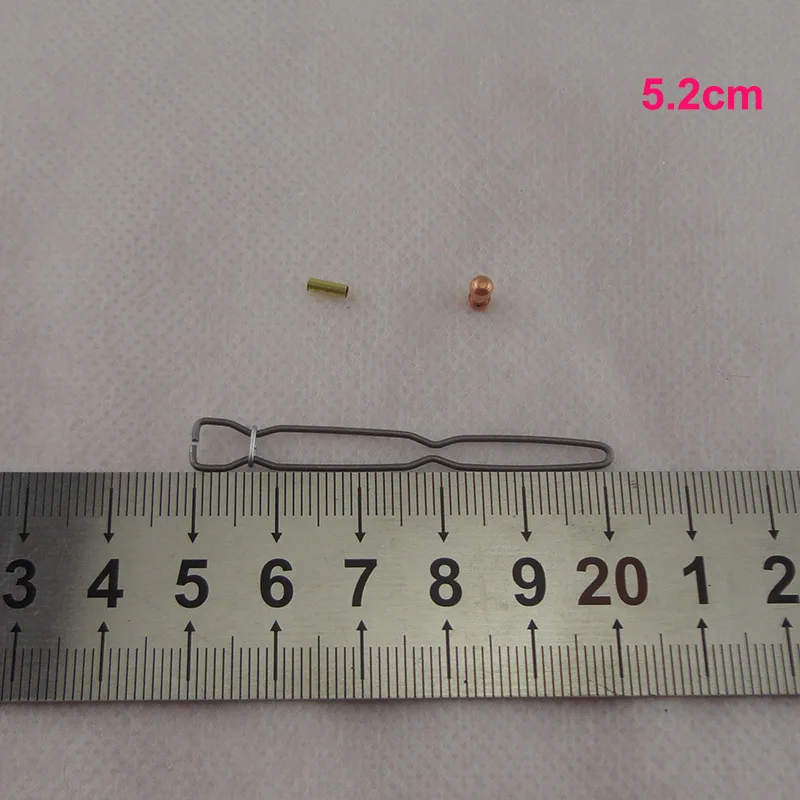 5.2cm wire hairpin 100 шт. необработанные Металлические Проволочные заколки-лягушки, шпильки для волос для самостоятельной сборки, заколки для волос, подходящие для припоя и повторной пластины - Цвет: 5.2cm wire hairpin