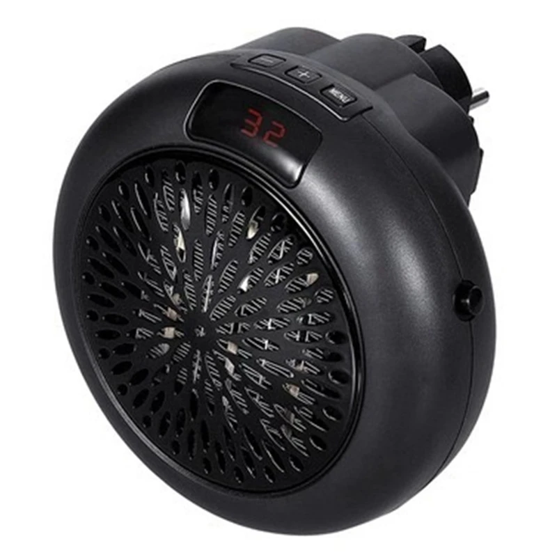 Electric Wall Mounted Heater Mini Portable Plug In Personal Space