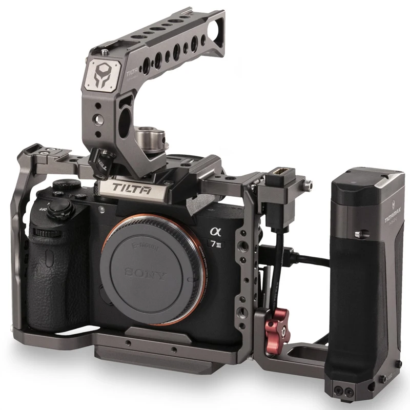 Tilta A7 A9 Rig Cage ES T17 A G ручка для фотофокуса Sony A7III A7R3 A7M3 A7S3 камеры SONY A7/A9 series|Аксессуары