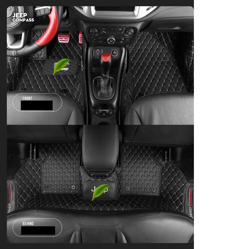 Lsrtw2017 Car Styling Floor Mats For Jeep Compass Mp 552 2017 2018