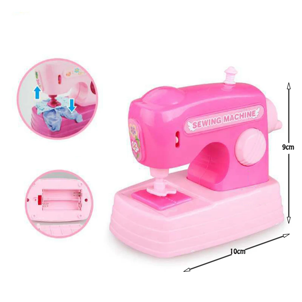 Розовая кухонная игрушка для ролевых игр, мебель, миниатюрные стиральные машины, вакуумные, компактные бытовые приборы, детские игрушки, игрушки для девочек