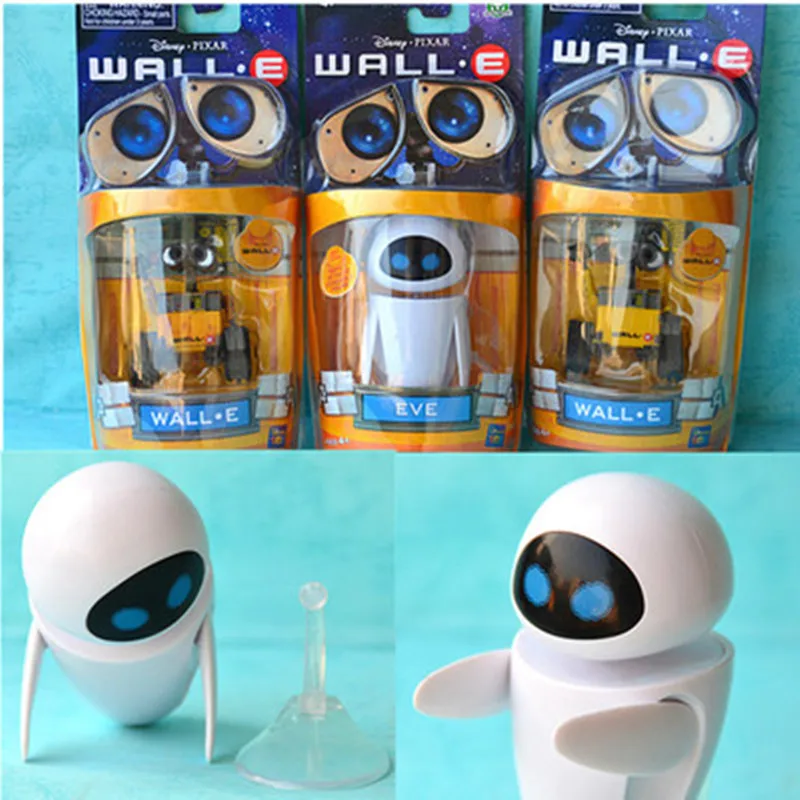 2020 Новое поступление Wall E Робот & EVE ПВХ экшн фигурки коллекционные модели игрушки