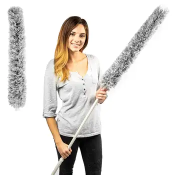 

Retractable Curved Dust Remove Brush Car Household Dust Cleaning Duster Lazy Microfiber Duster