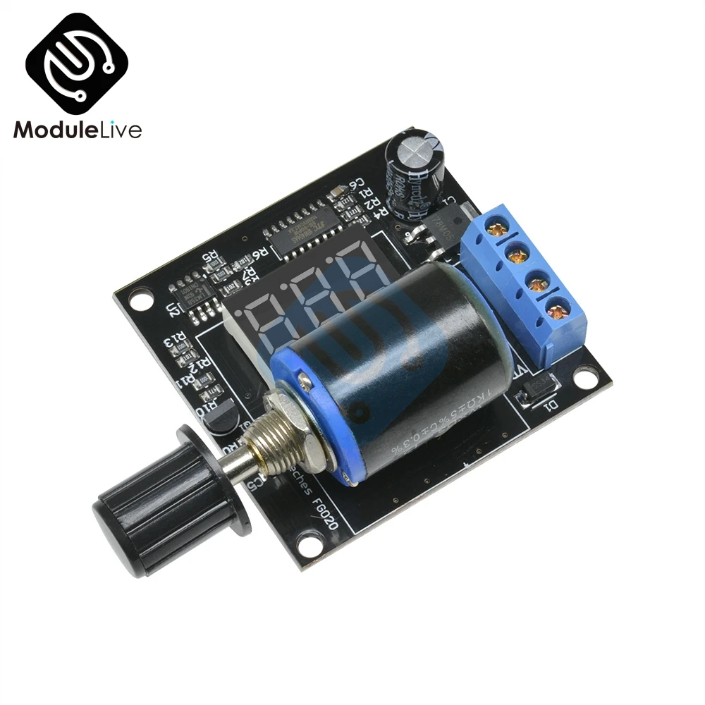 Цифровой генератор сигналов модуль Плата DC 12 В 24 В 4-20мА 3 цифры дисплей DIY Kit регулируемый ток точность частоты