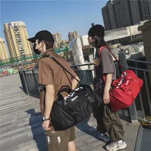 Новая дорожная сумка для путешествий на короткие расстояния, Женская портативная Мужская спортивная сумка для тренировок, спортивная сумка большой емкости, сумка для фитнеса