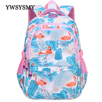 

Brand Children School Bags for Teenage Girls Backpack Kids Satchel Primary School Backpack Princess Orthopedic Backpack Bookbag