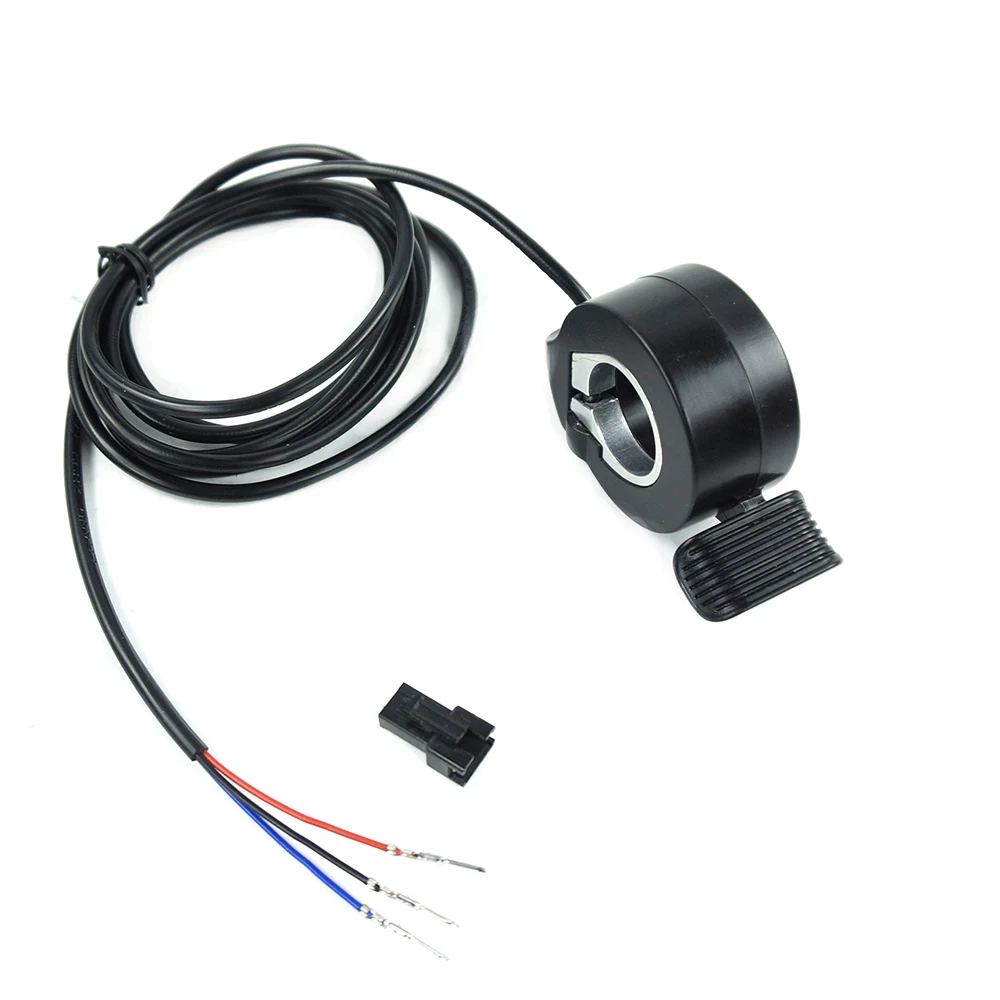

E-Bike Electric Speed Control Thumb Throttle Left / Right Handle Scooter 3 Wires 180cm Cable length Thumb Throttle