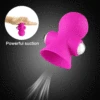 Silicone Nipple Sucker Vibrating Bullet Tongue Lick Nipple Vibrator  clit sucker Cups Clitoris Stimulator Vibrators For Woman ► Photo 3/6